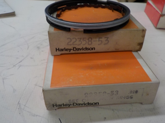 PANHEAD FL "NEW OLD STOCK IN BOX " RINGS .020 #22358-53